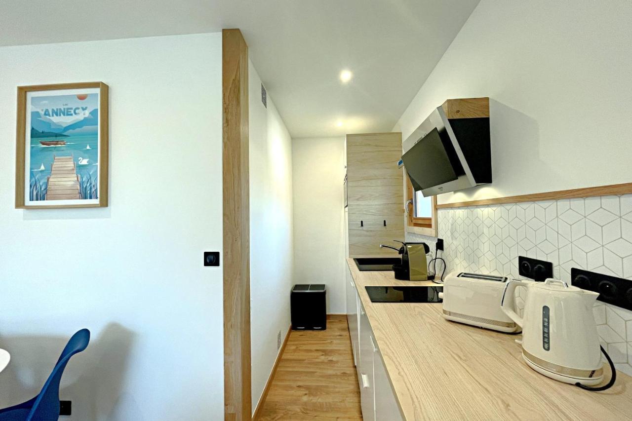 L'Albigny - Lovely Studio - 150 M Beach 阿讷西 外观 照片