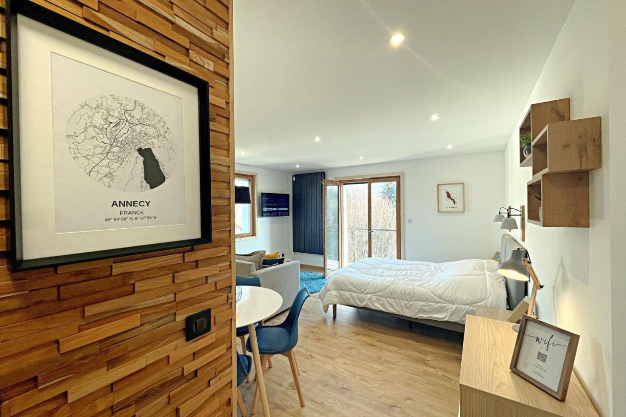 L'Albigny - Lovely Studio - 150 M Beach 阿讷西 外观 照片